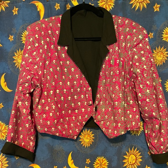 80s vintage handmade blazer - Picture 7 of 8